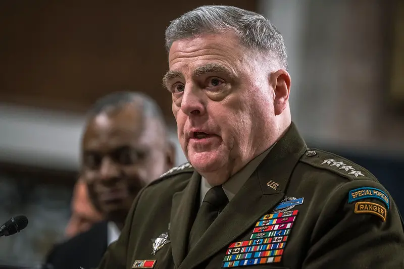 General dos Estados Unidos Mark Milley discursando