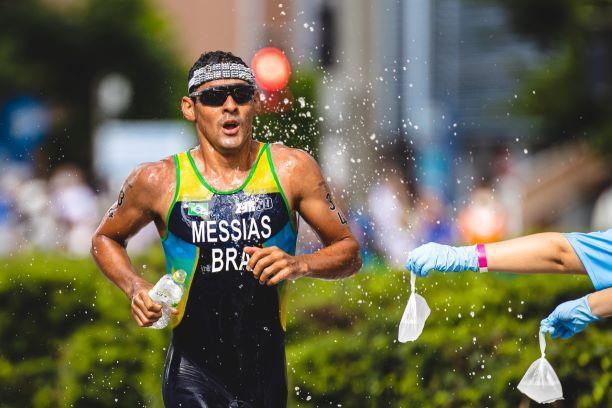 Atleta cearense foi único homem brasileiro no triatlo, em Tóquio 2020