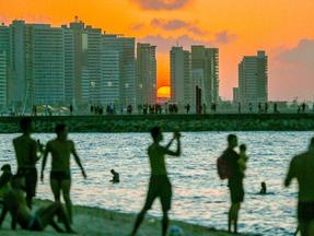 Foto da Beira-Mar de Fortaleza