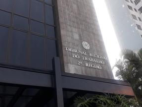 Fachada do Tribunal Regional do Trabalho em São Paulo