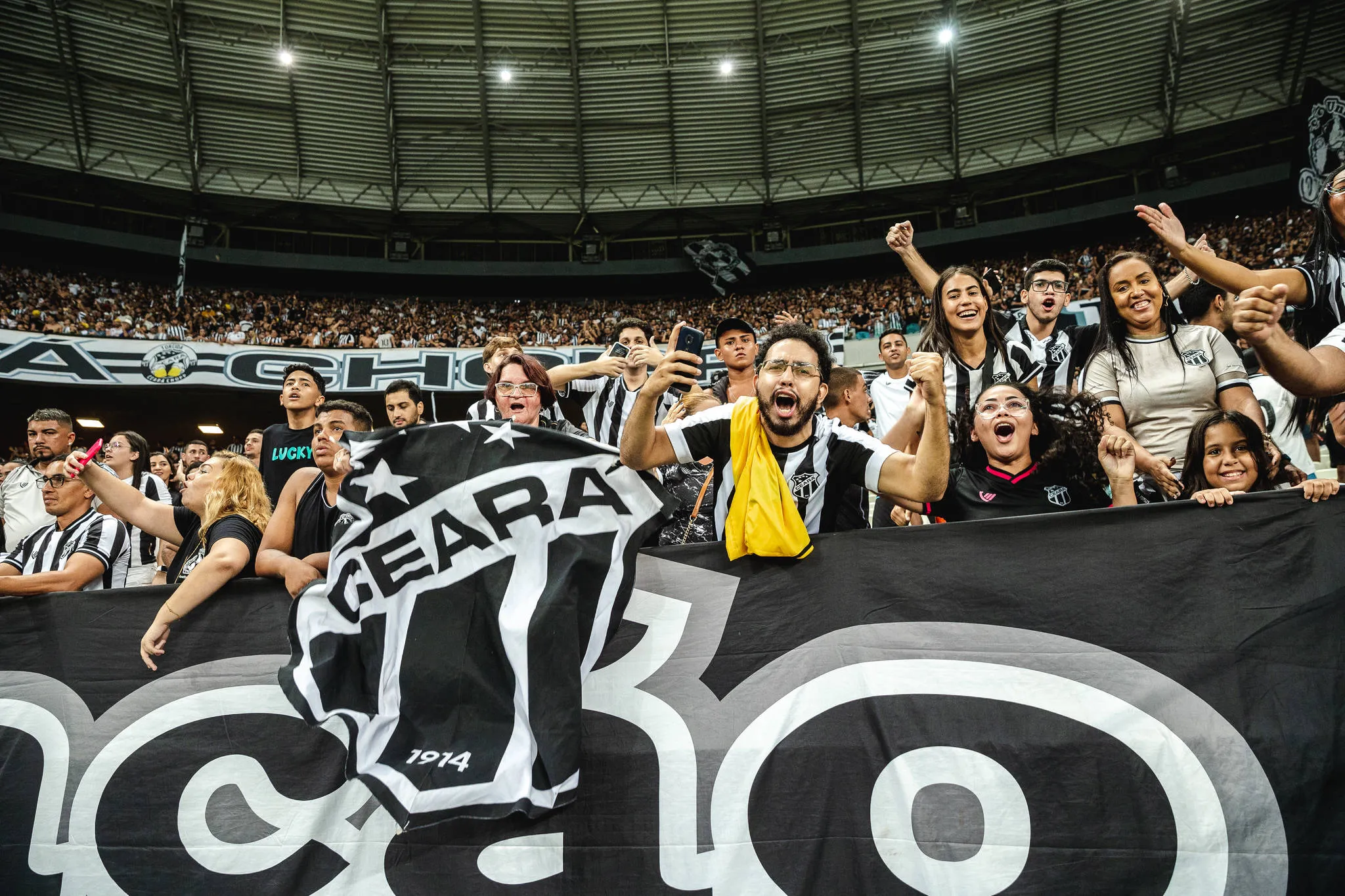 Torcida do Ceará na Arena Castelão