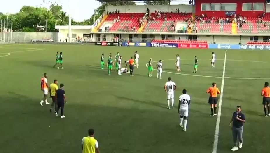 Panamá, terremoto, futebol, partida