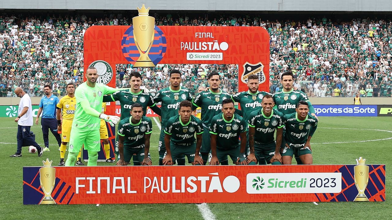 Premiação do campeonato paulista de futebol 2023 