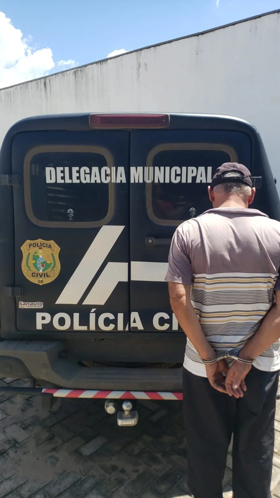 A prisão contou com um investigação conjunta da Delegacia Regional de Juazeiro do Norte e da Delegacia Regional de Crato