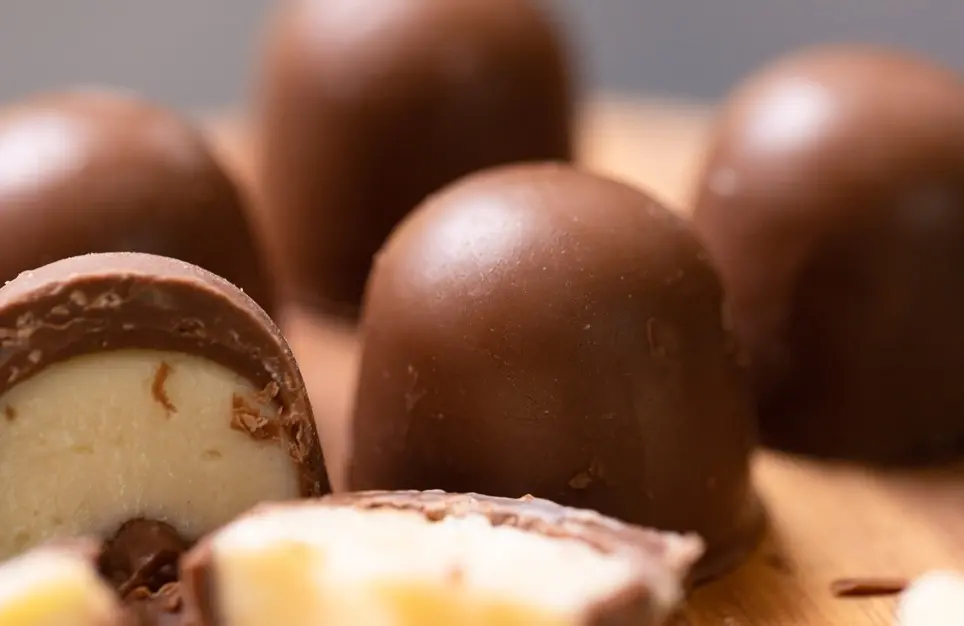 Chocolate recheado de cupuaçu