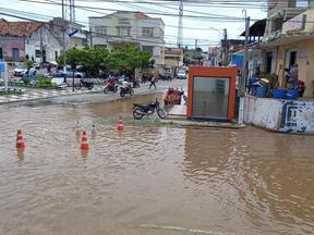 Fortes chuvas causaram transtornos na zona rural e urbana de Lavras da Mangabeira