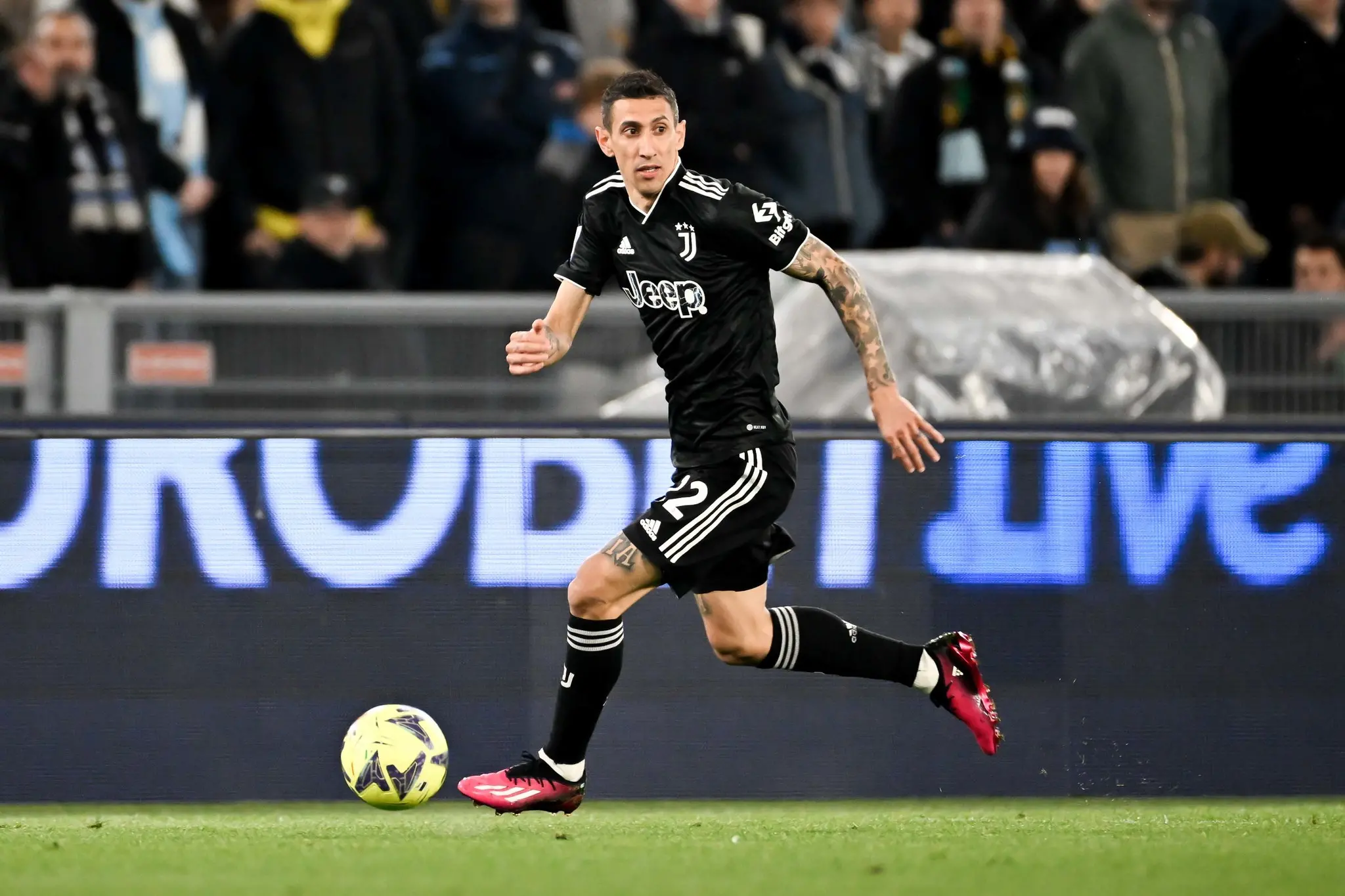 Di Maria em ação pela Juventus