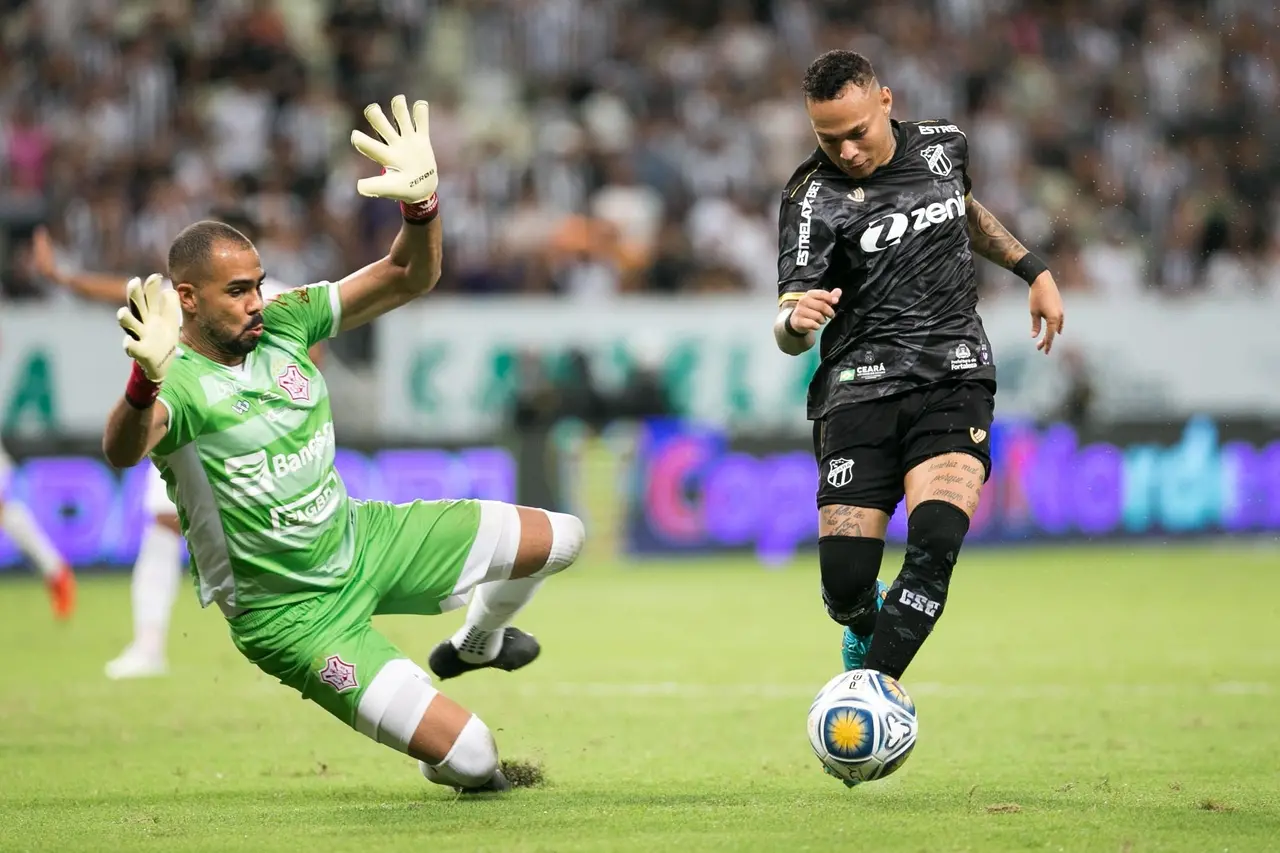 Janderson em partida contra o Seripe