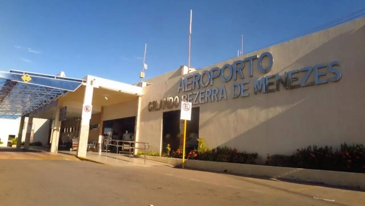 Entrada do Aeroporto de Juazeiro do Norte