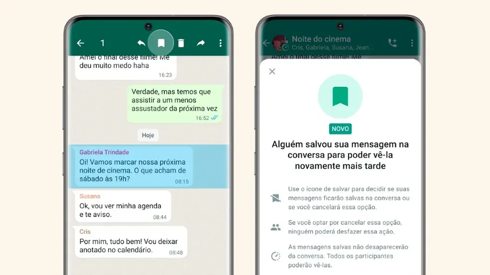 Plataforma considera situações em que é preciso salvar informação por mais tempo