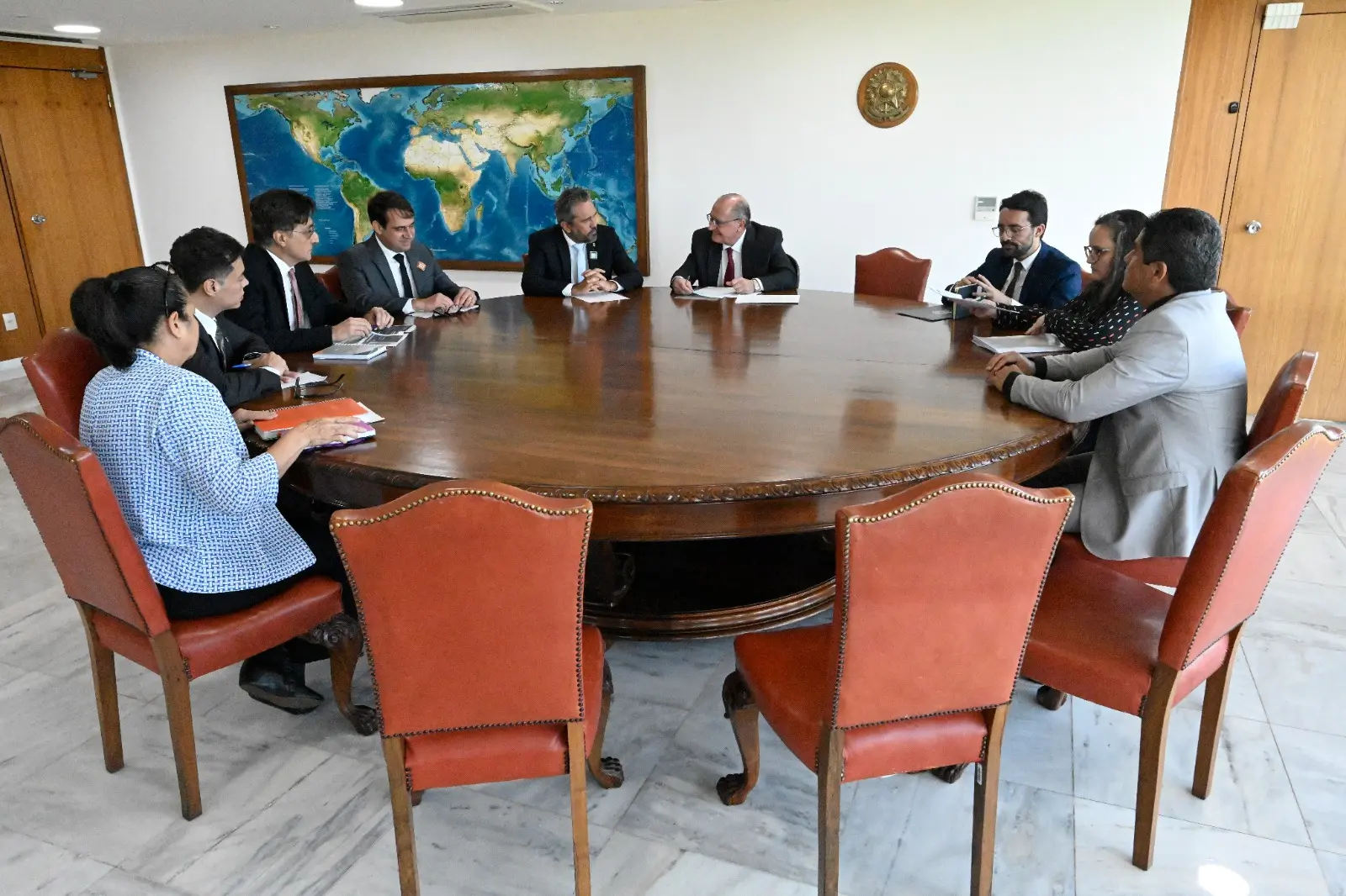 Elmano de Freitas, Geraldo Alckmin, reunião, Brasília, hidrogênio verde, energia renovável