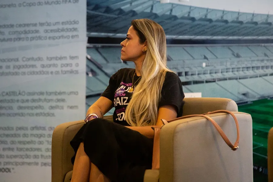 Torcedora do Ceará, Janaína Queiroz fala sobre as ideias para a coordenação voltada para mulheres e minorias.