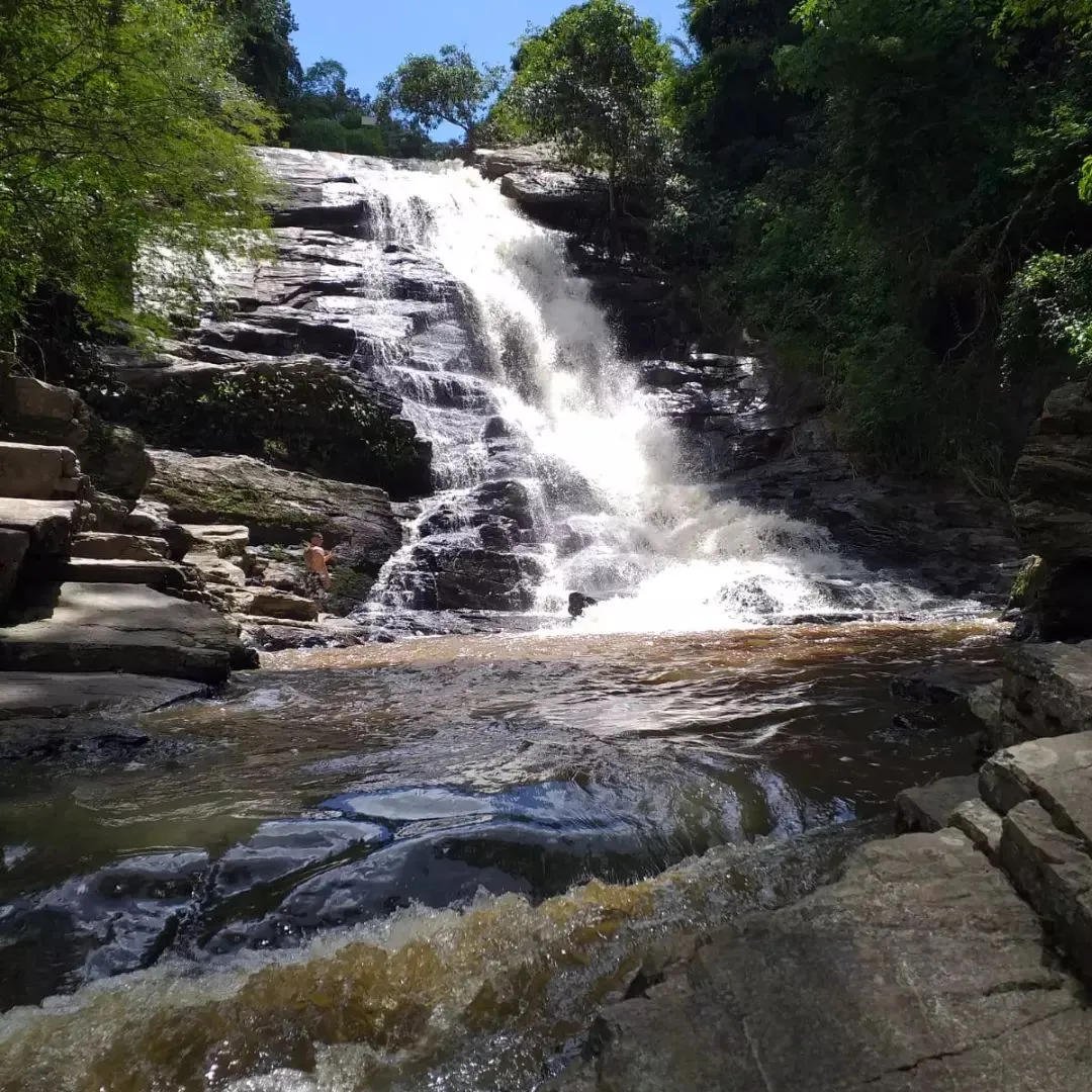 Cachoeira do Cipó é uma opção em Baturité