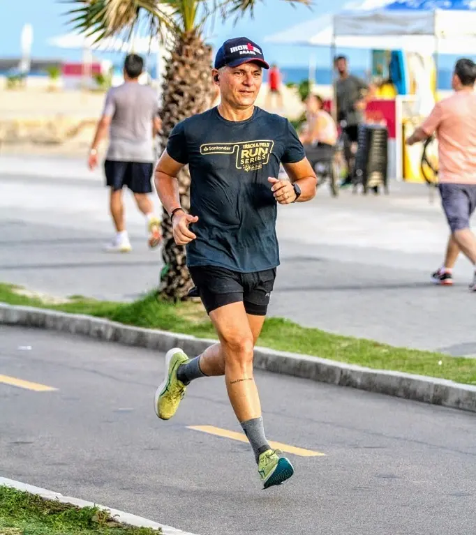 Guido Colares Filho pratica corrida de rua há 15 anos
