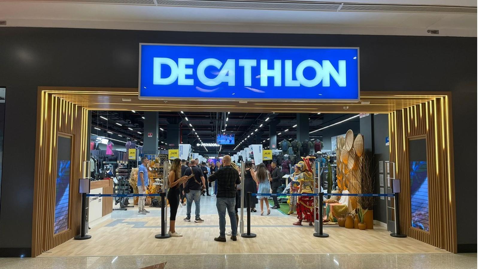 Decathlon, gigante mundial de artigos esportivos, abre 1ª loja em