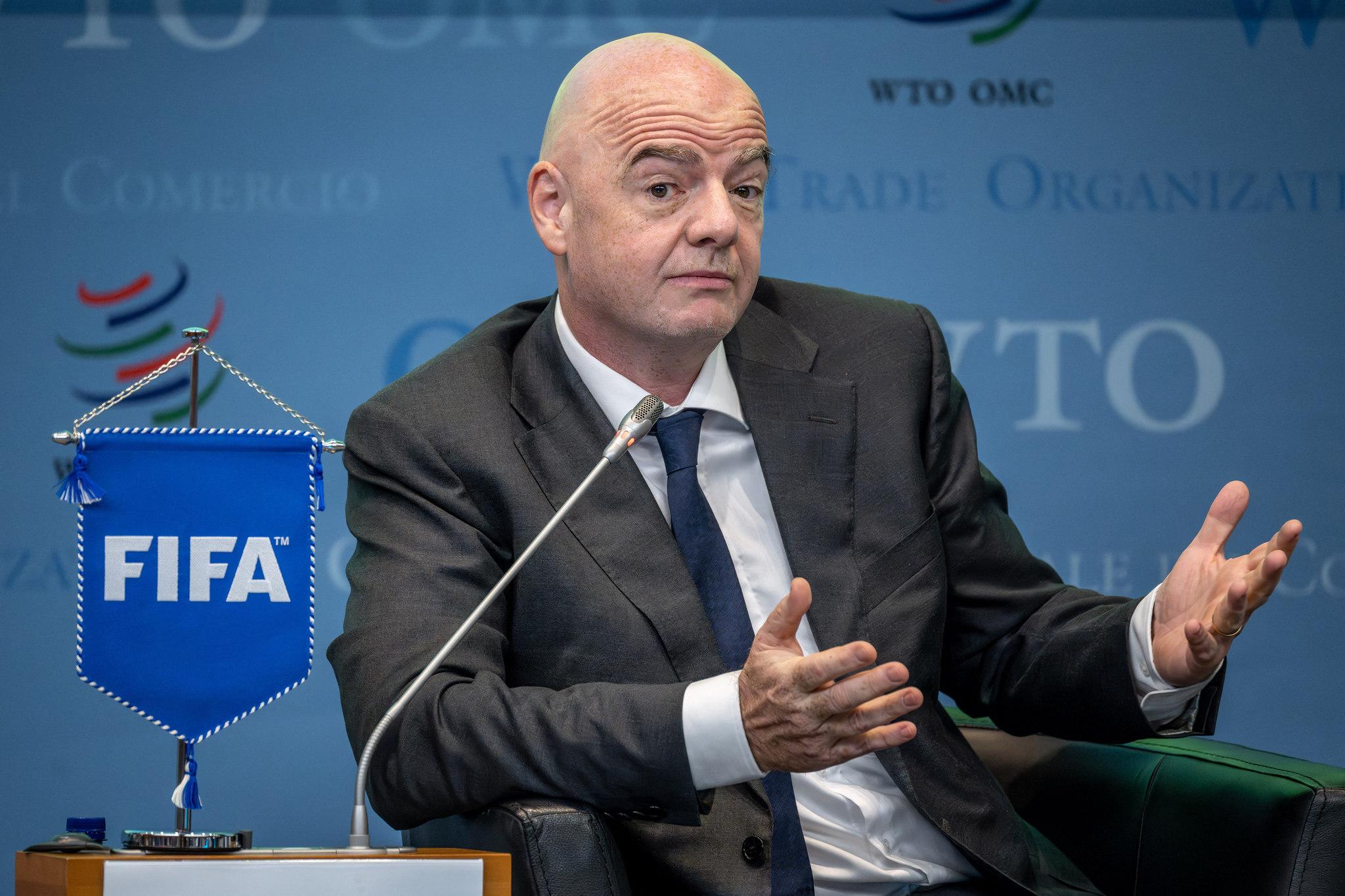 Gianni Infantino, presidente da Fifa