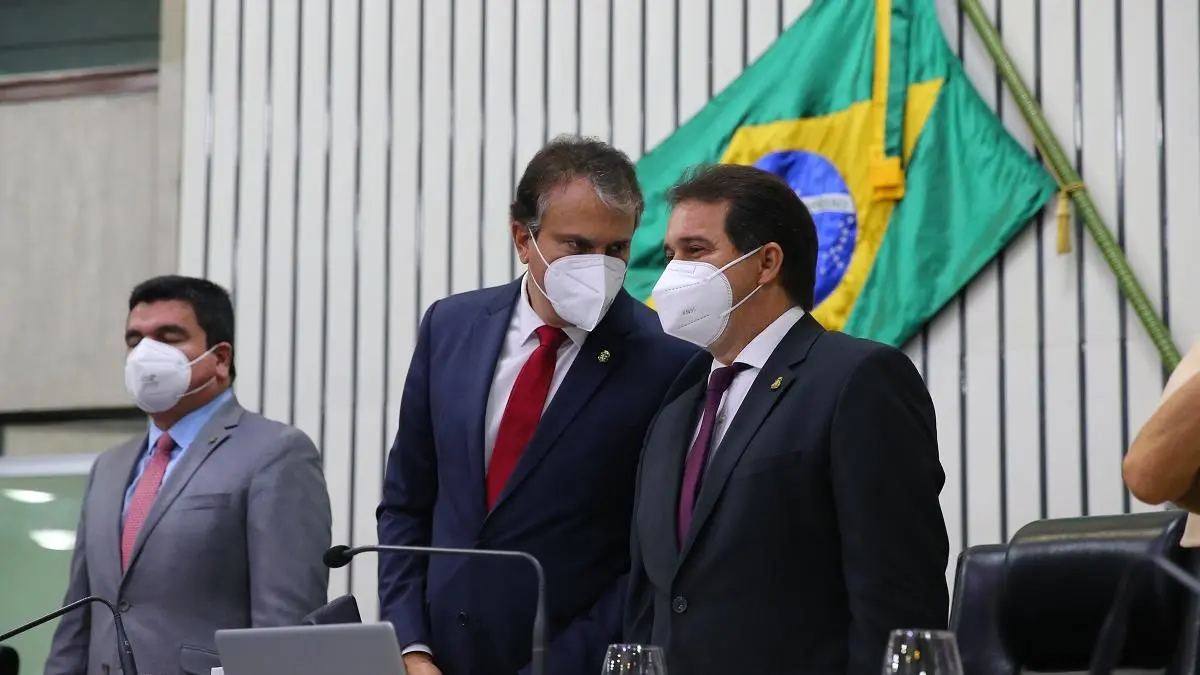 Evandro Leitão e Camilo Santana