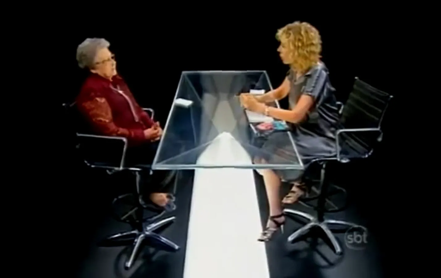 Palmirinha em no programa 