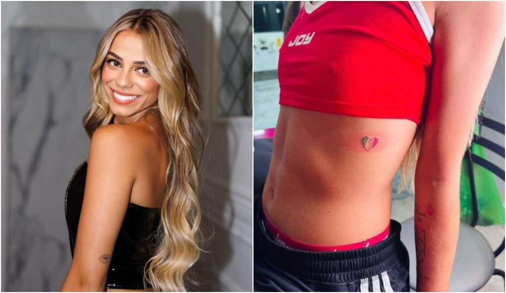 A Key Alves le falta bandera de México por tatuaje y cibernautas critican: ‘Es de Italia’ – Zoeira