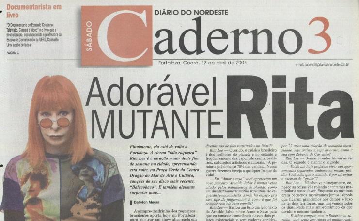 Matéria publicada em 17 de abril de 2004, no Diário do Nordeste