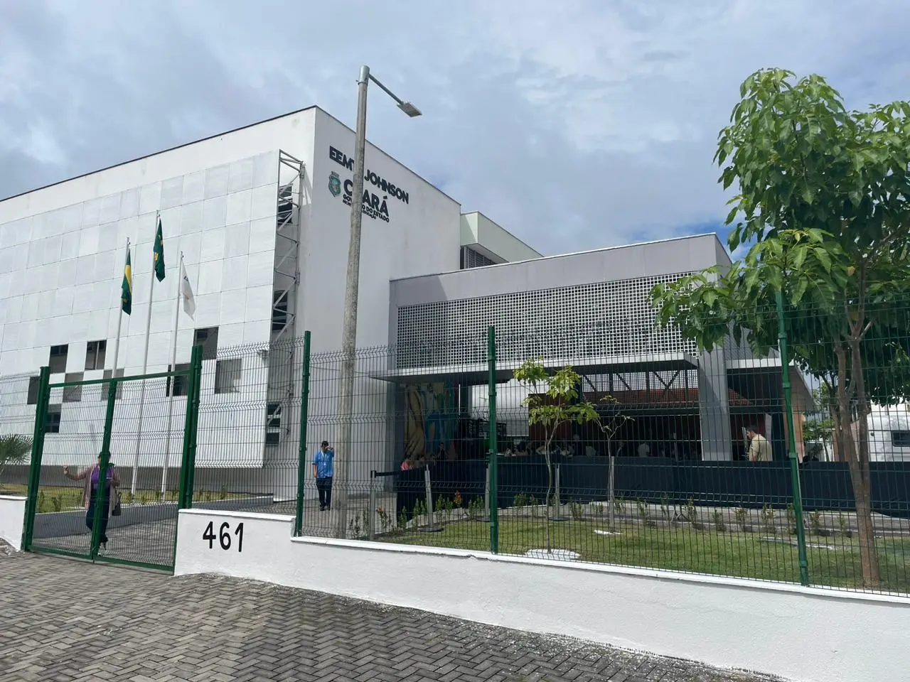 Lula visita escola no Ceará