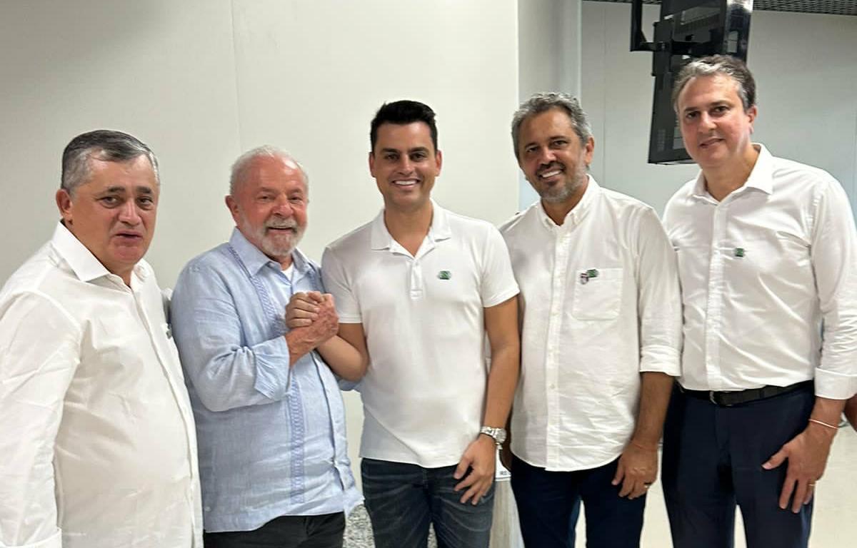 Guimarães, Lula, Yury, Elmano e Camilo
