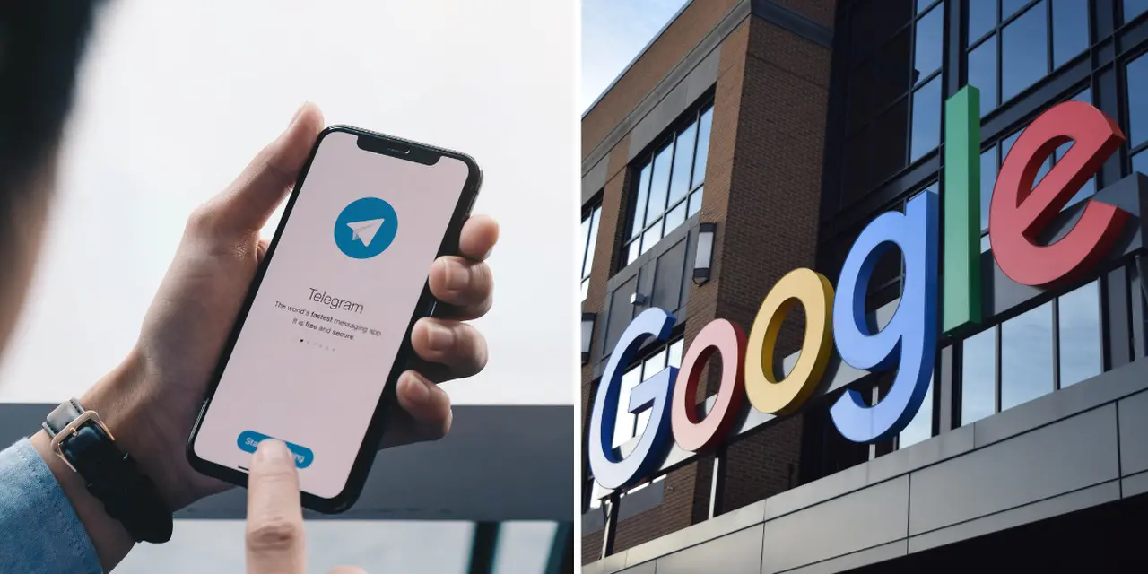 Telegram e Google