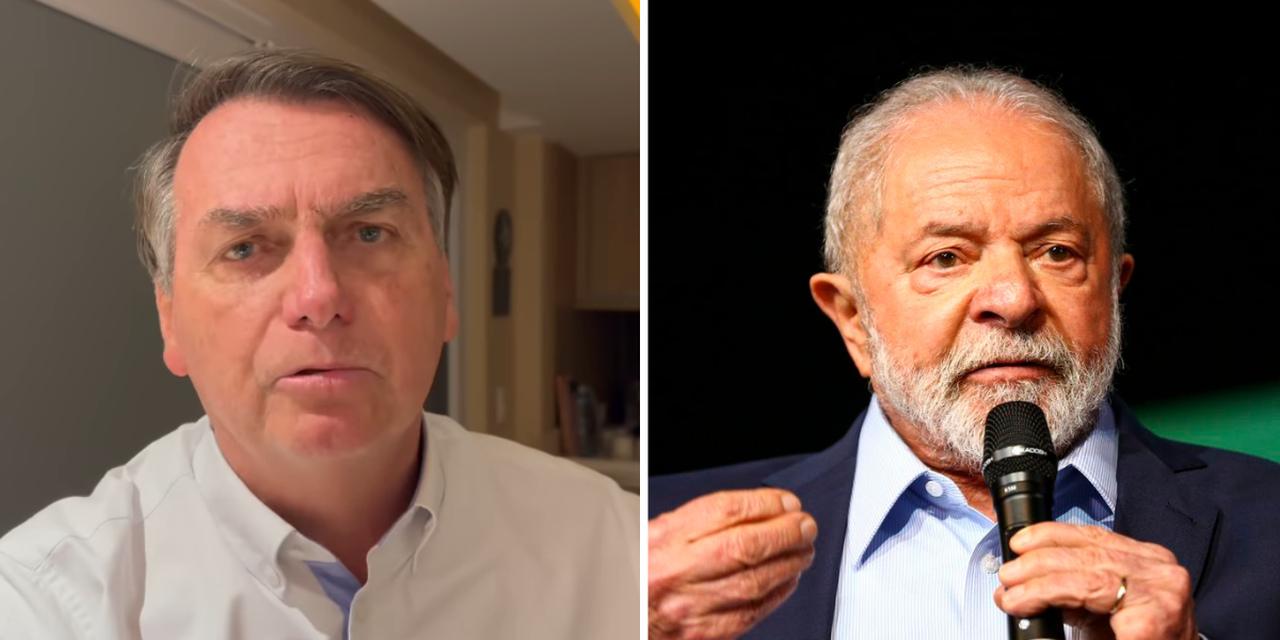 Jair Bolsonaro e Lula