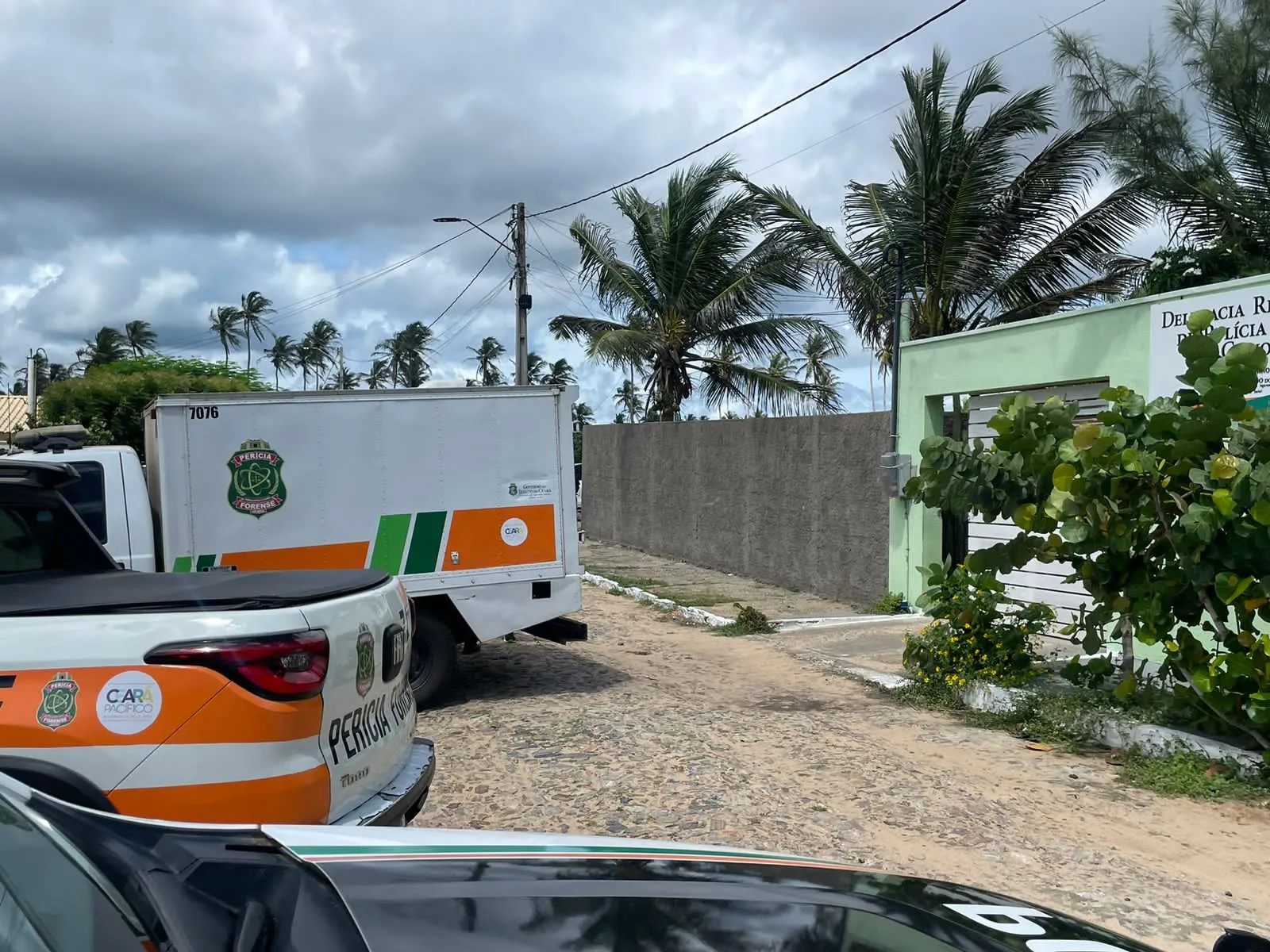 Pefoce e Polícia Militar atenderam a ocorrência na Delegacia Regional de Camocim