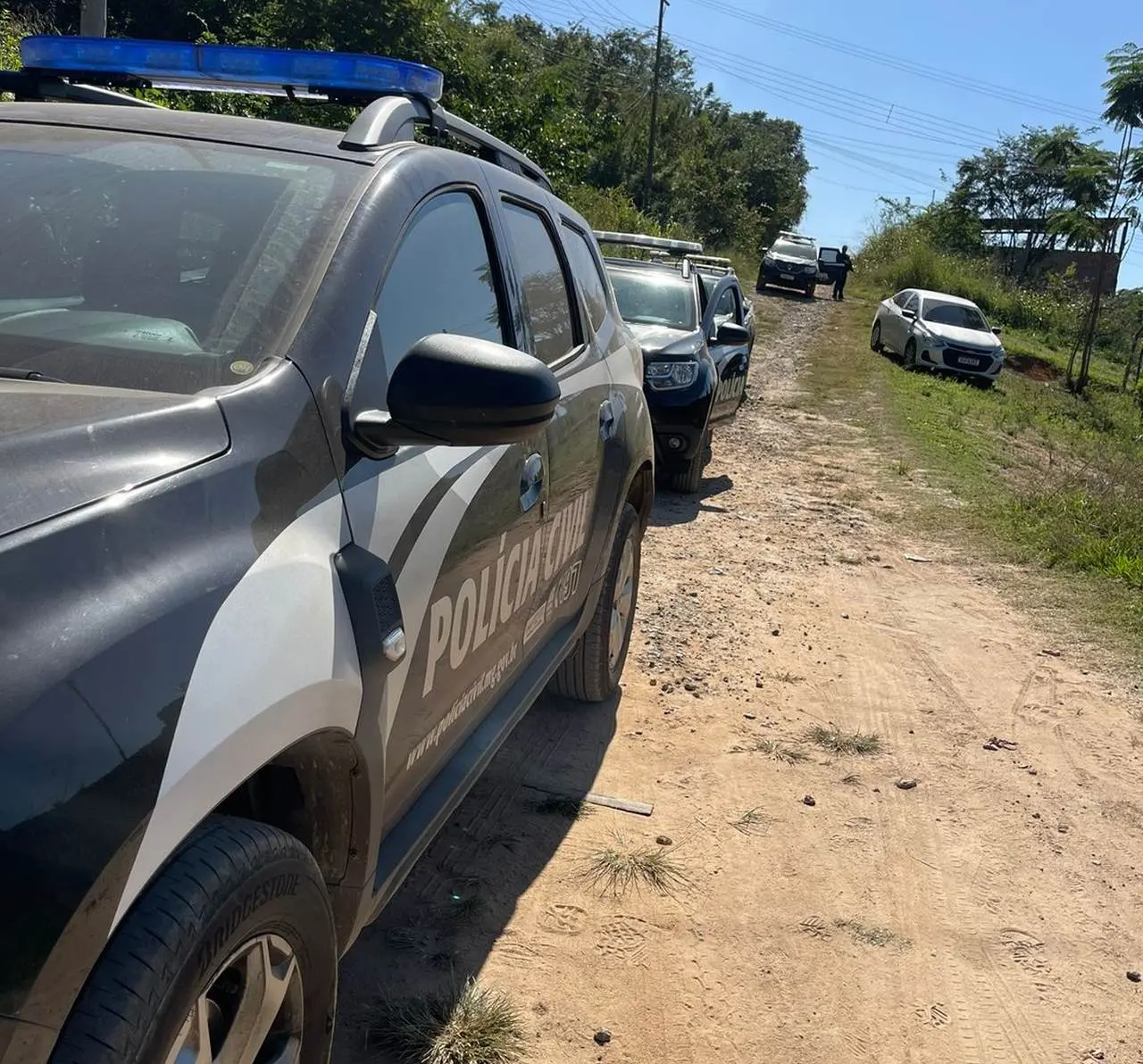 Carro da Polícia Civil MG