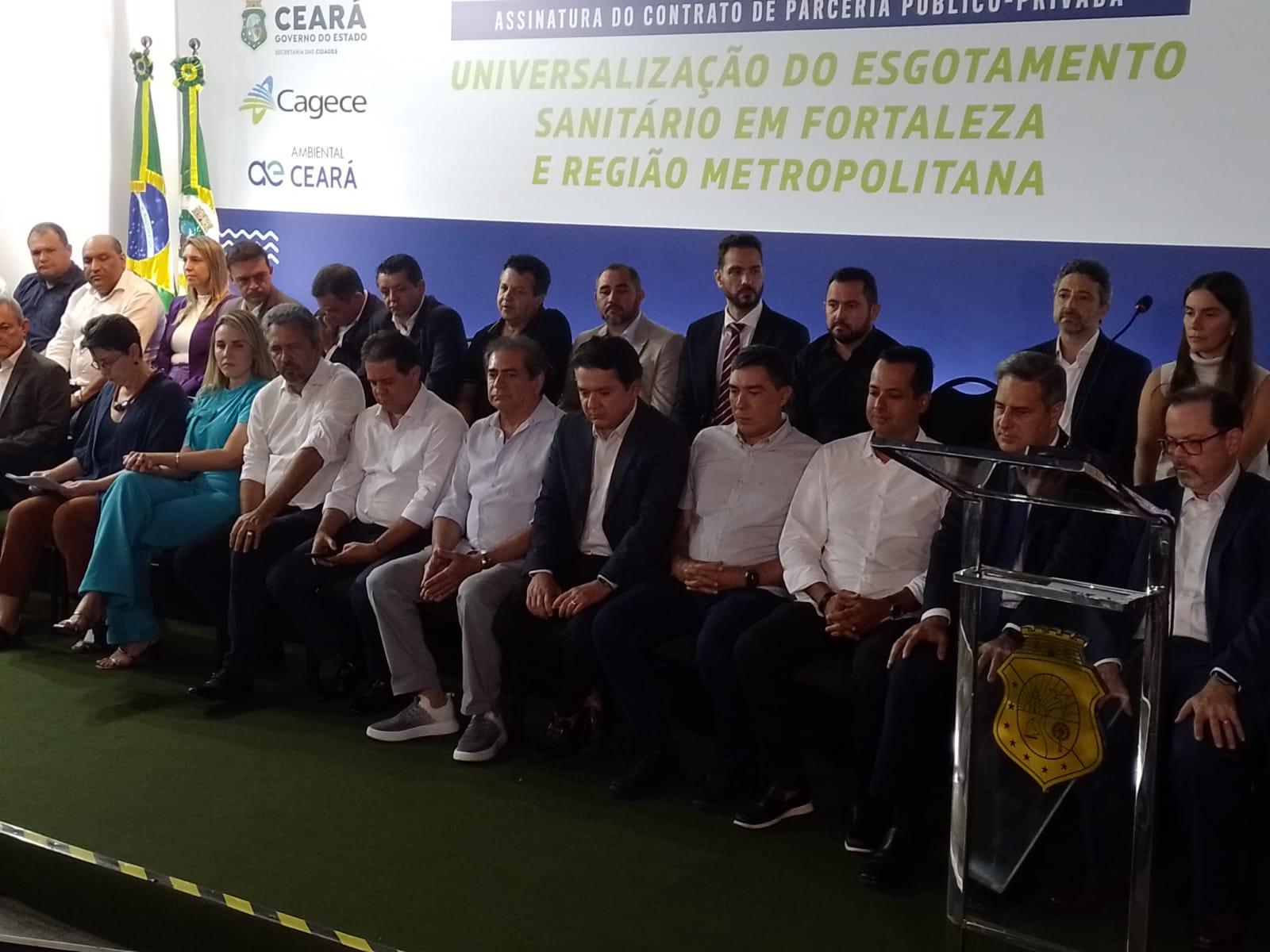 Assinatura contrato de Parceria Público-Privada (PPP)