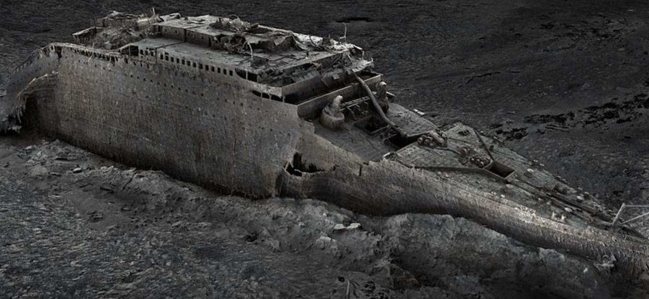 Titanic é escaneado em 3D pela primeira vez