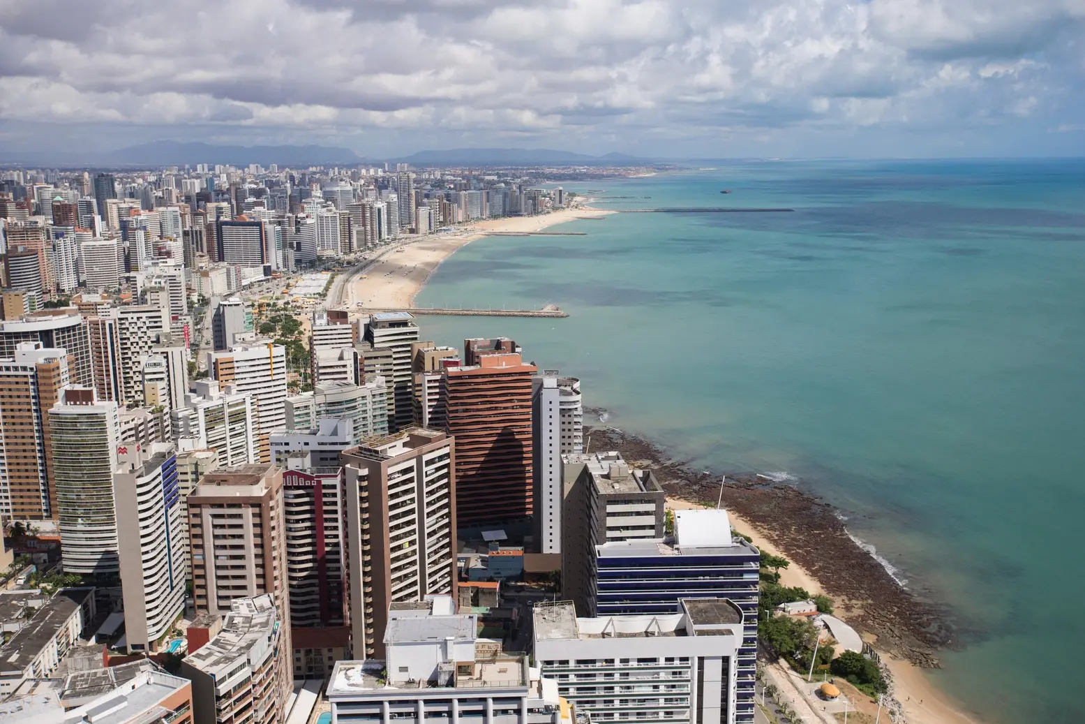 Beira-Mar, orla, Praia de Iracema, mar