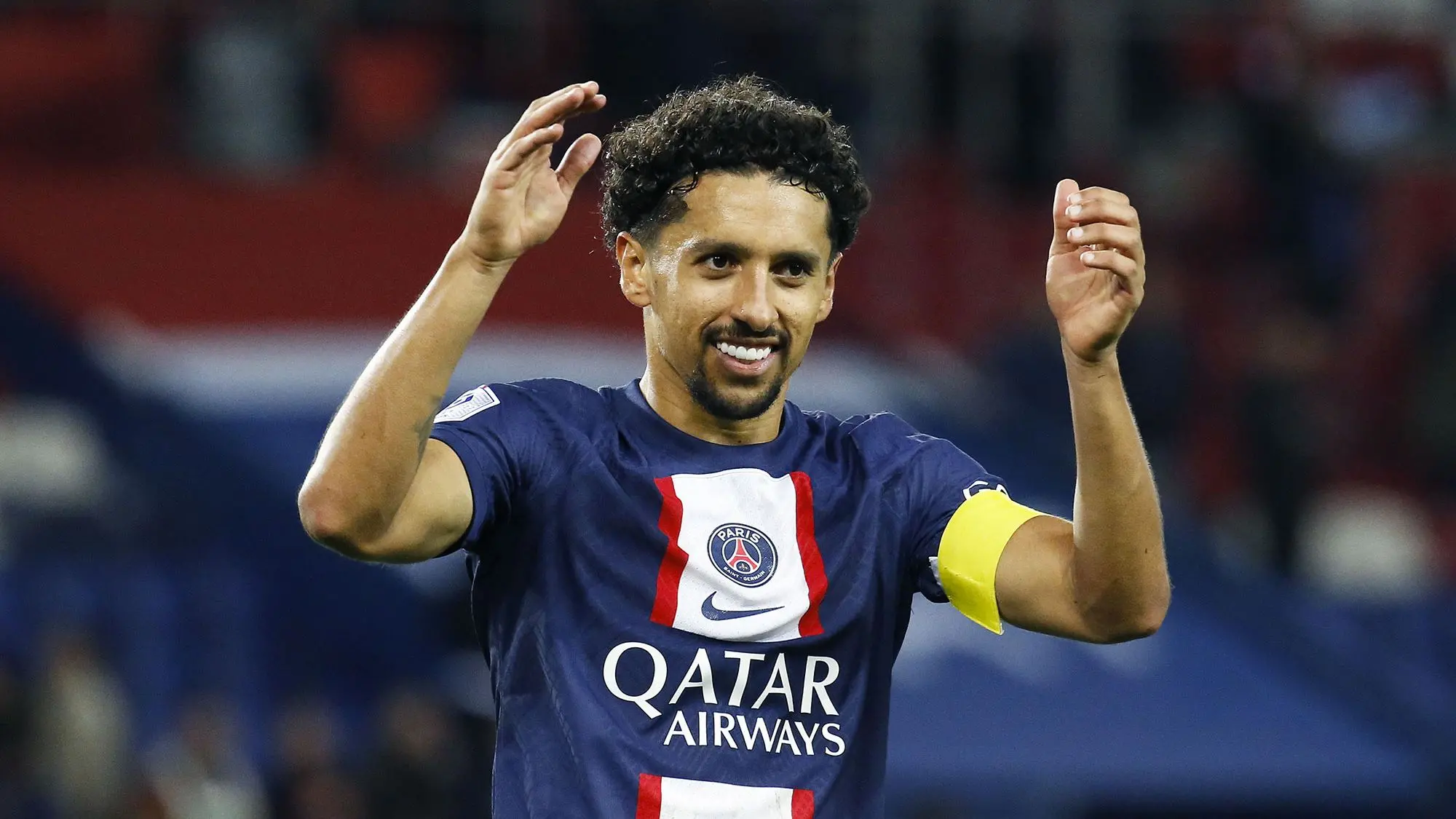 Marquinhos em ação pelo PSG