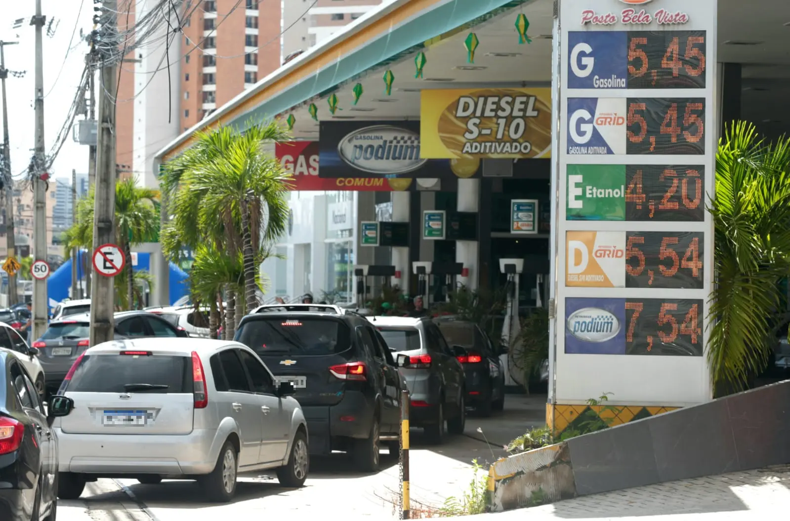 posto de combustível