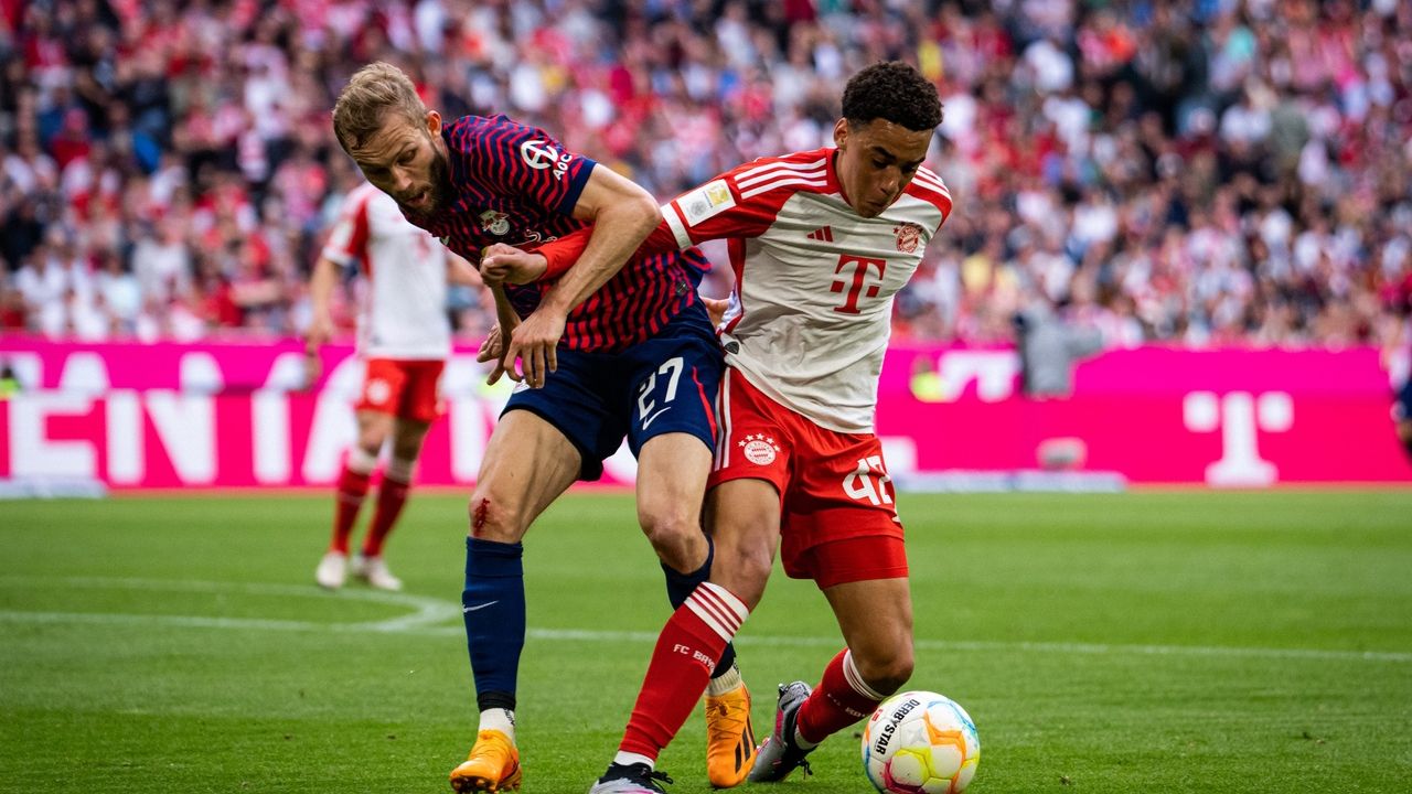 Bayern reage e arranca empate com Leipzig, mas cede liderança do
