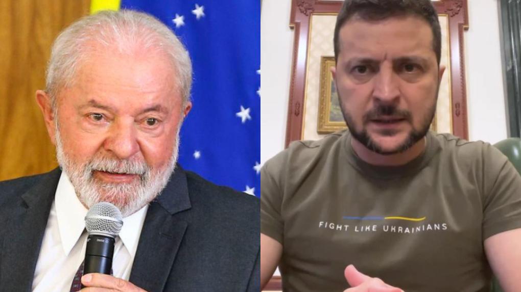 Presidente Lula e presidente da ucrância Volodymyr Zelensky não irão se reunir