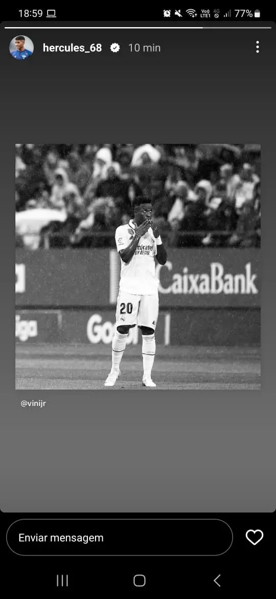 Imagem mostra postagem no instagram