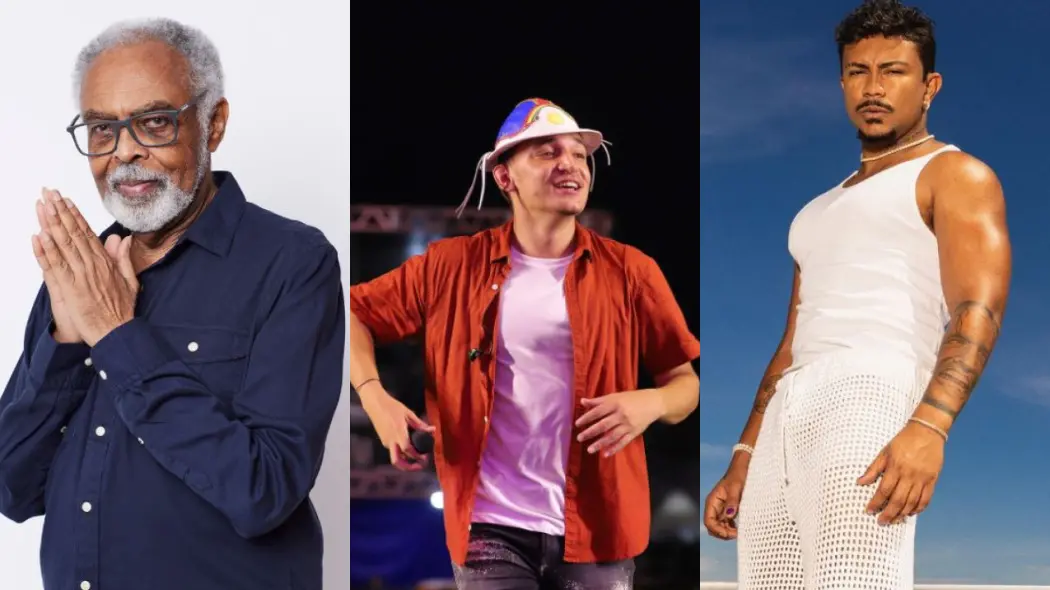 Gilberto Gil, João Gomes e Xamã