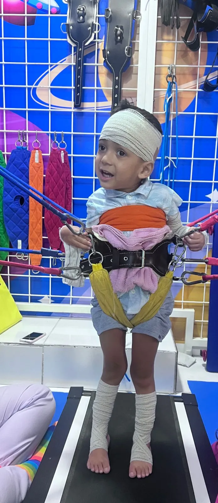 Raimundo Neto está fazendo fisioterapia para recuperar movimentos