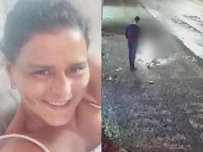 Daiane foi sepultada em um cemitério na cidade de Tupãssi; A mulher foi agredida, atropelada e arrastada em Cascavel, no Paraná