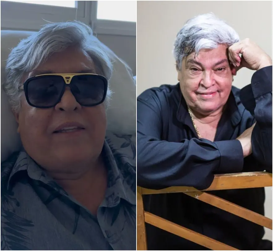 Sidney Magal teve sangramento no cérebro durante internação