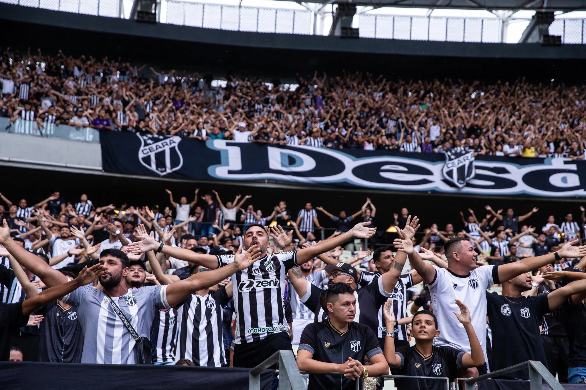 Torcedores do Ceará na Arena Castelão