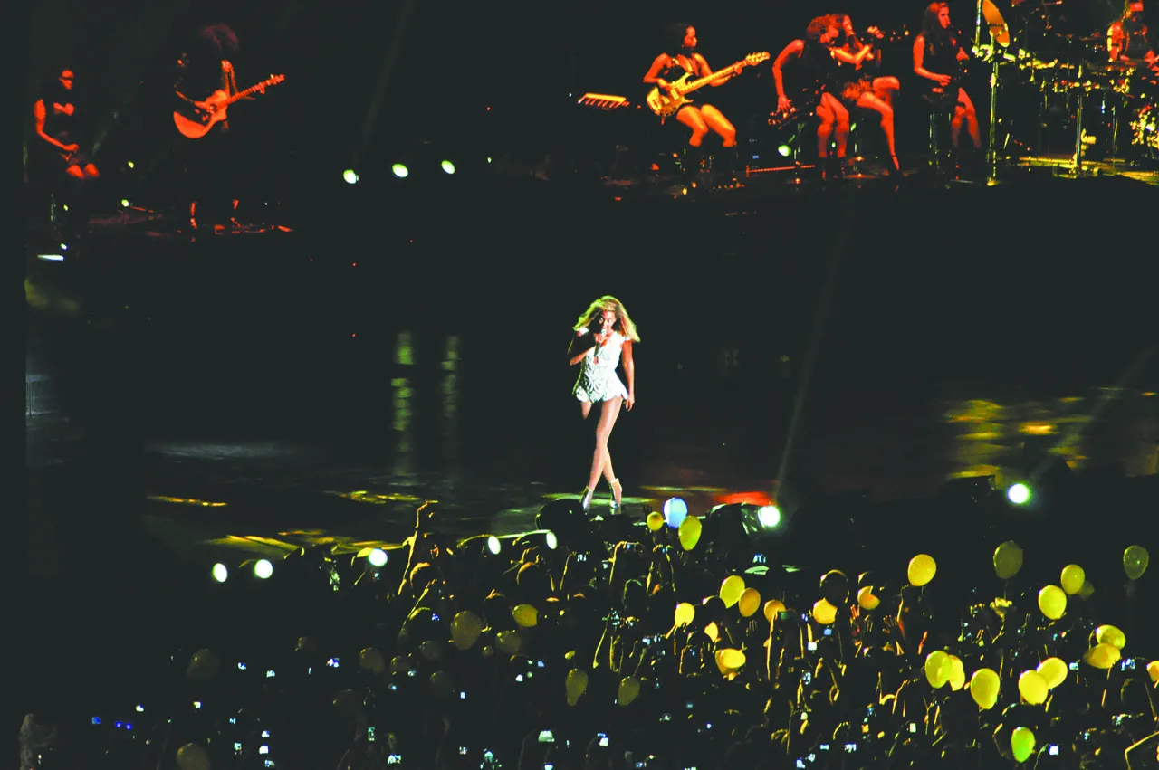 Beyoncé veio a Fortaleza em 2013, para show na Arena Castelão