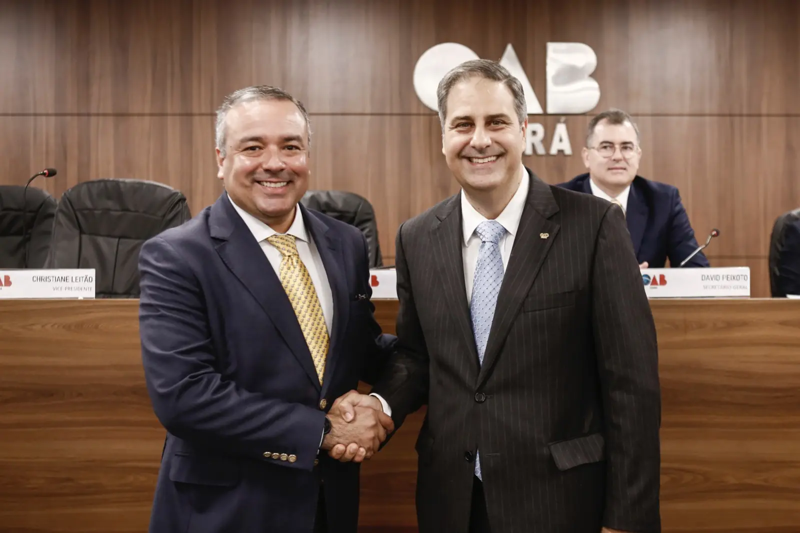 Eduardo Pragmácio Filho e Erinaldo Dantas