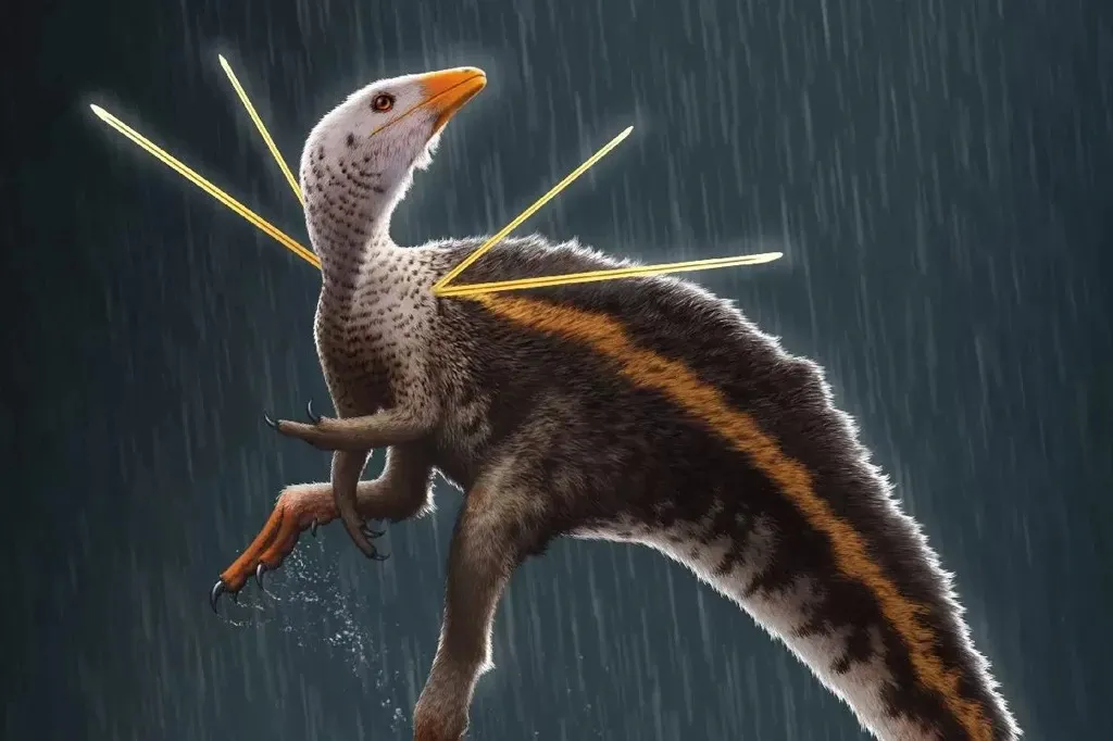 O Ubirajara é considerado um fóssil raro: seria o primeiro dinossauro não aviário com estruturas semelhantes a penas encontrado na América do Sul