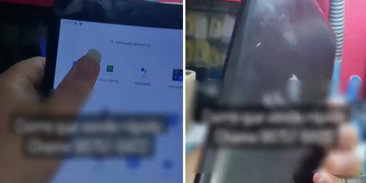 Tablet distribuído pelo Governo do Ceará