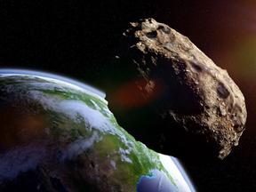 asteroide e a terra