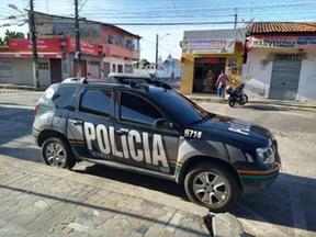 Carro policial da Delegacia Metropolitana de Cascavel
