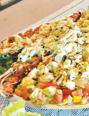 Lagosta ao molho de caju